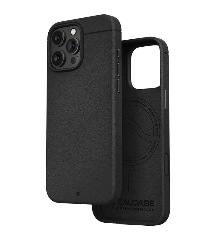 Caudabe Sheath Case MagSafe iPhone 16 Pro Max Camera Control - Black - Mac Addict