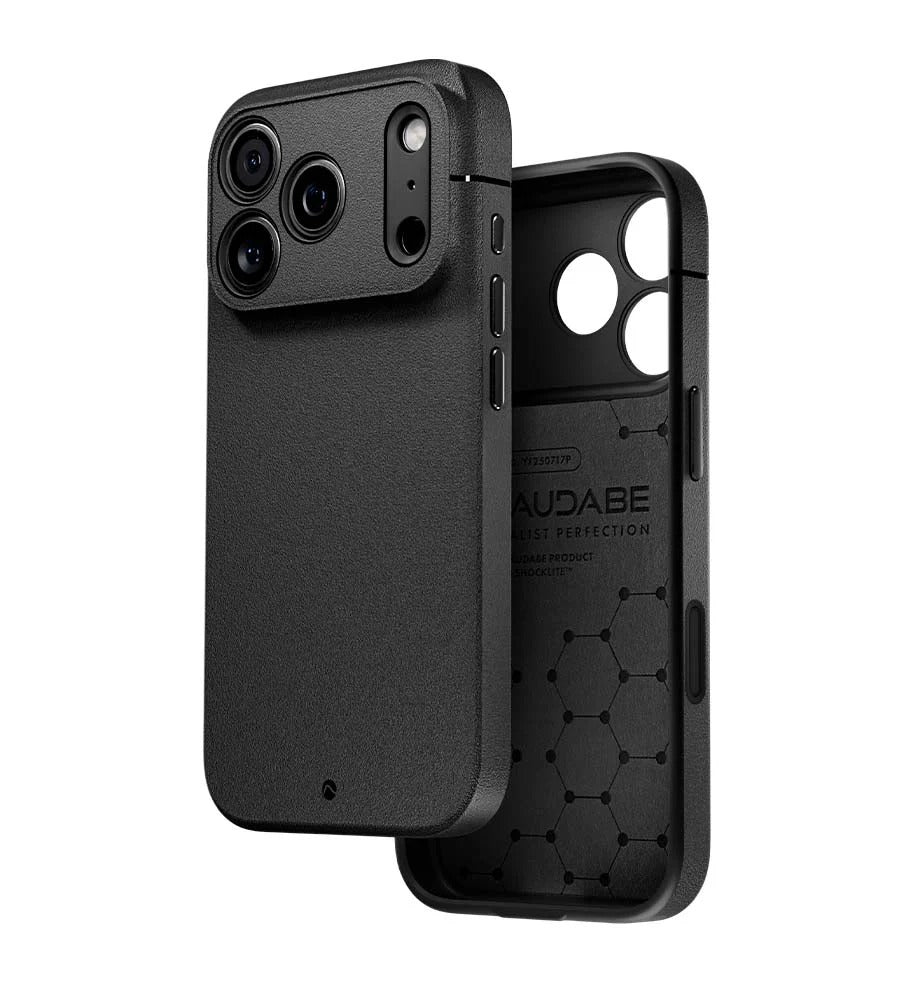 Caudabe Sheath Precise Protective Case MagSafe iPhone 17 Pro 6.3 - Black