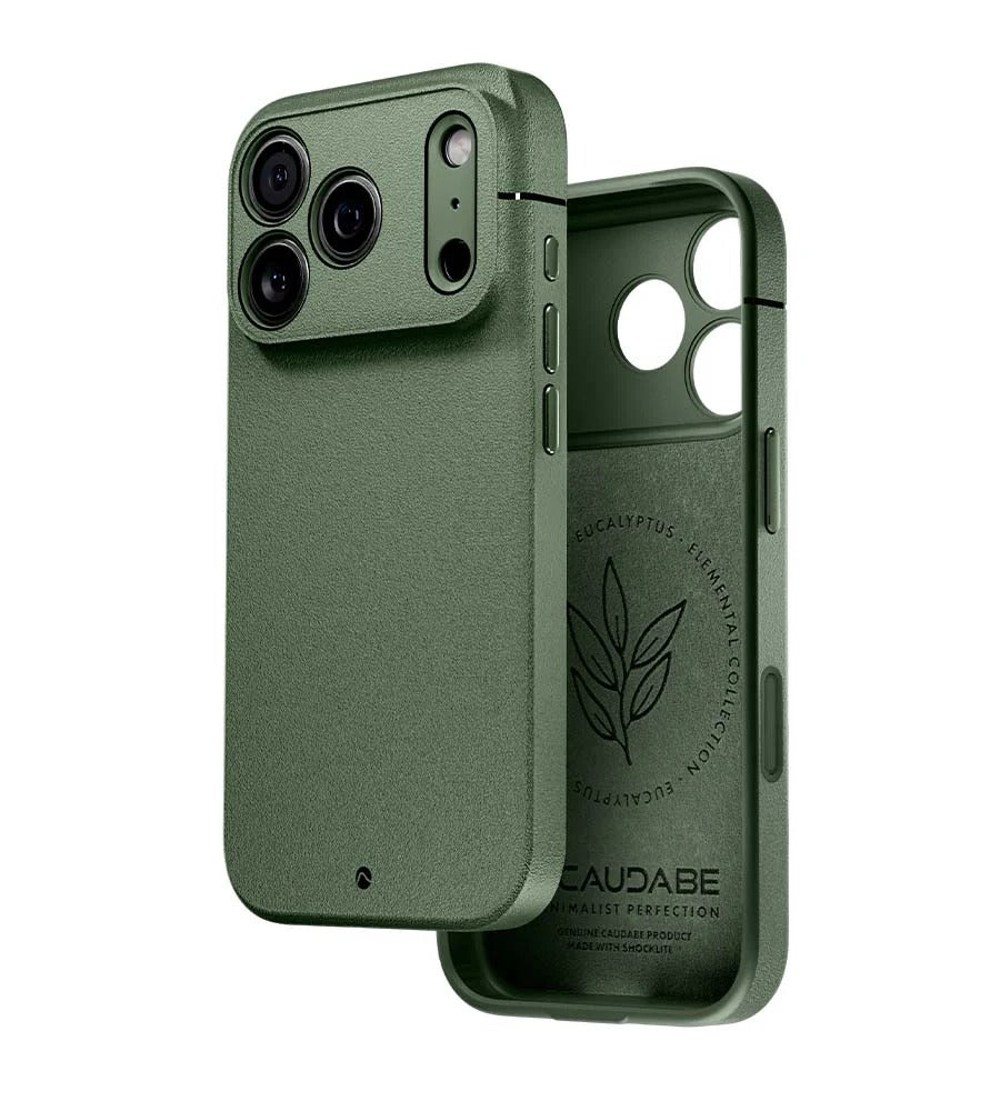 Sheath Precise case for iPhone 18 Pro 6.3" in Eucalyptus - Caudabe