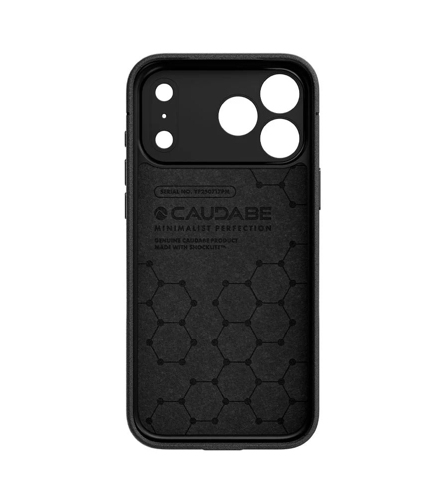Sheath Precise Case MagSafe iPhone 18 Pro Max 6.9 in Black - Caudabe