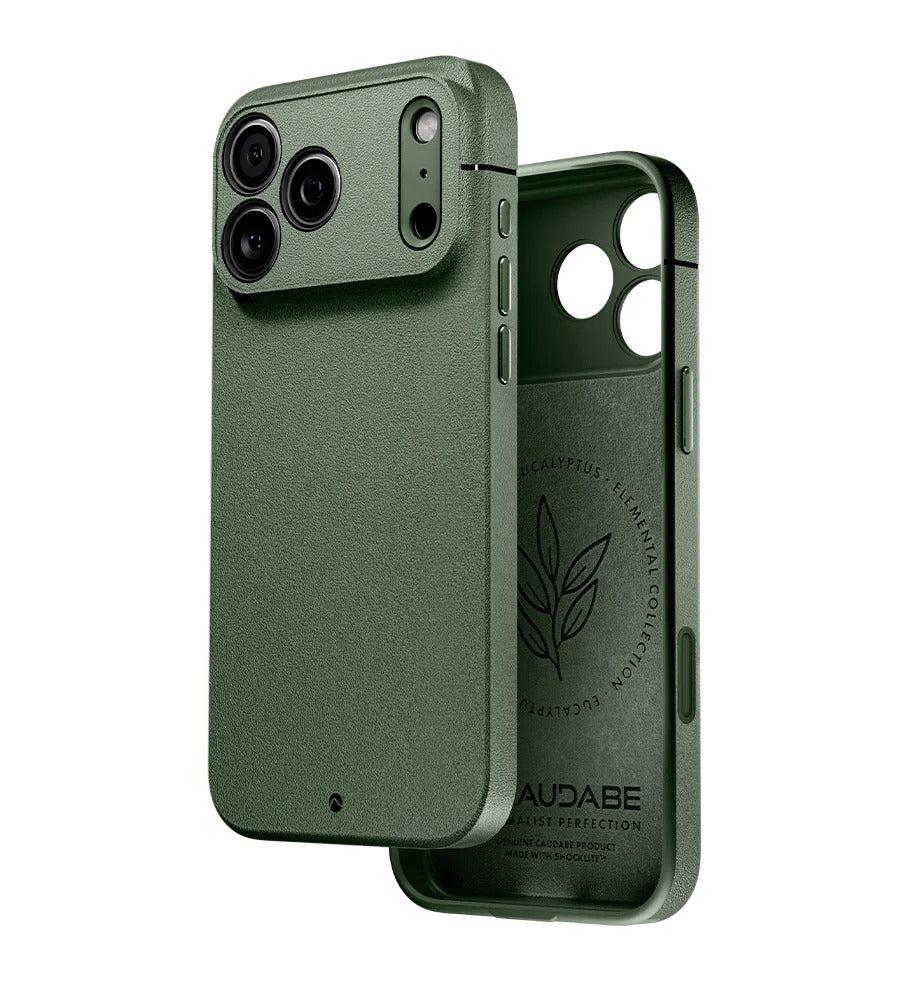 Caudabe Sheath Precise Case MagSafe iPhone 17 Pro Max 6.9 - Eucalyptus Green