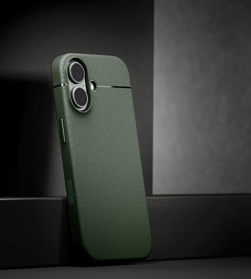 Caudabe Sheath Case MagSafe iPhone 17 standard - Eucalyptus Green - Mac Addict