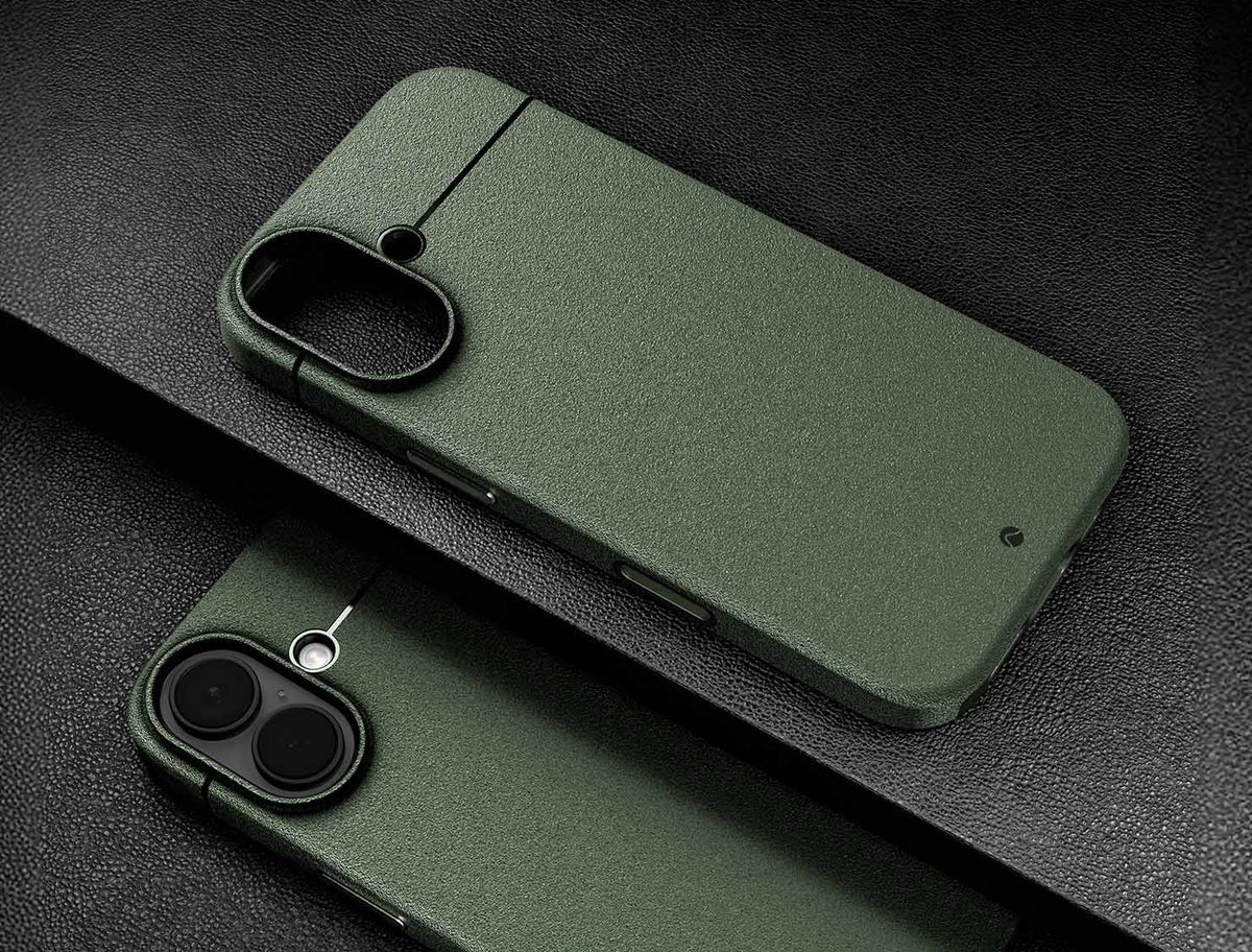 Caudabe Sheath Case MagSafe iPhone 17 standard - Eucalyptus Green - Mac Addict