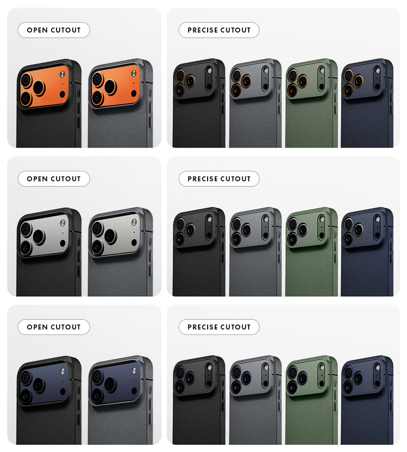 Caudabe Sheath (OPEN) Case MagSafe iPhone 17 Pro Max 6.9 - Gray