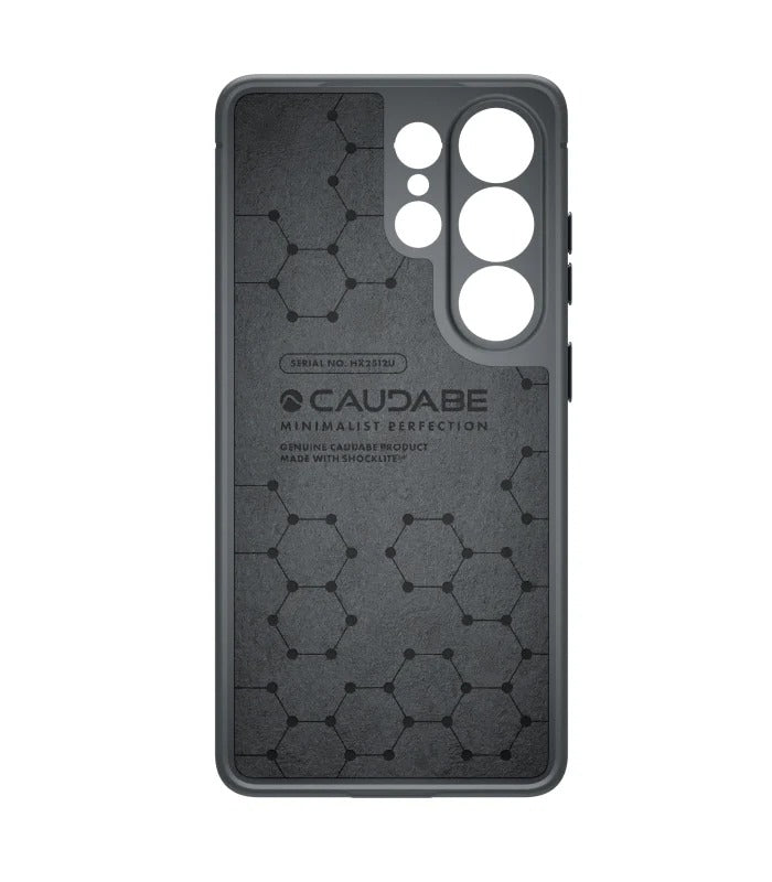 Caudabe Sheath Case with Magnets for Samsung Galaxy S26 Ultra - Grey - Mac Addict