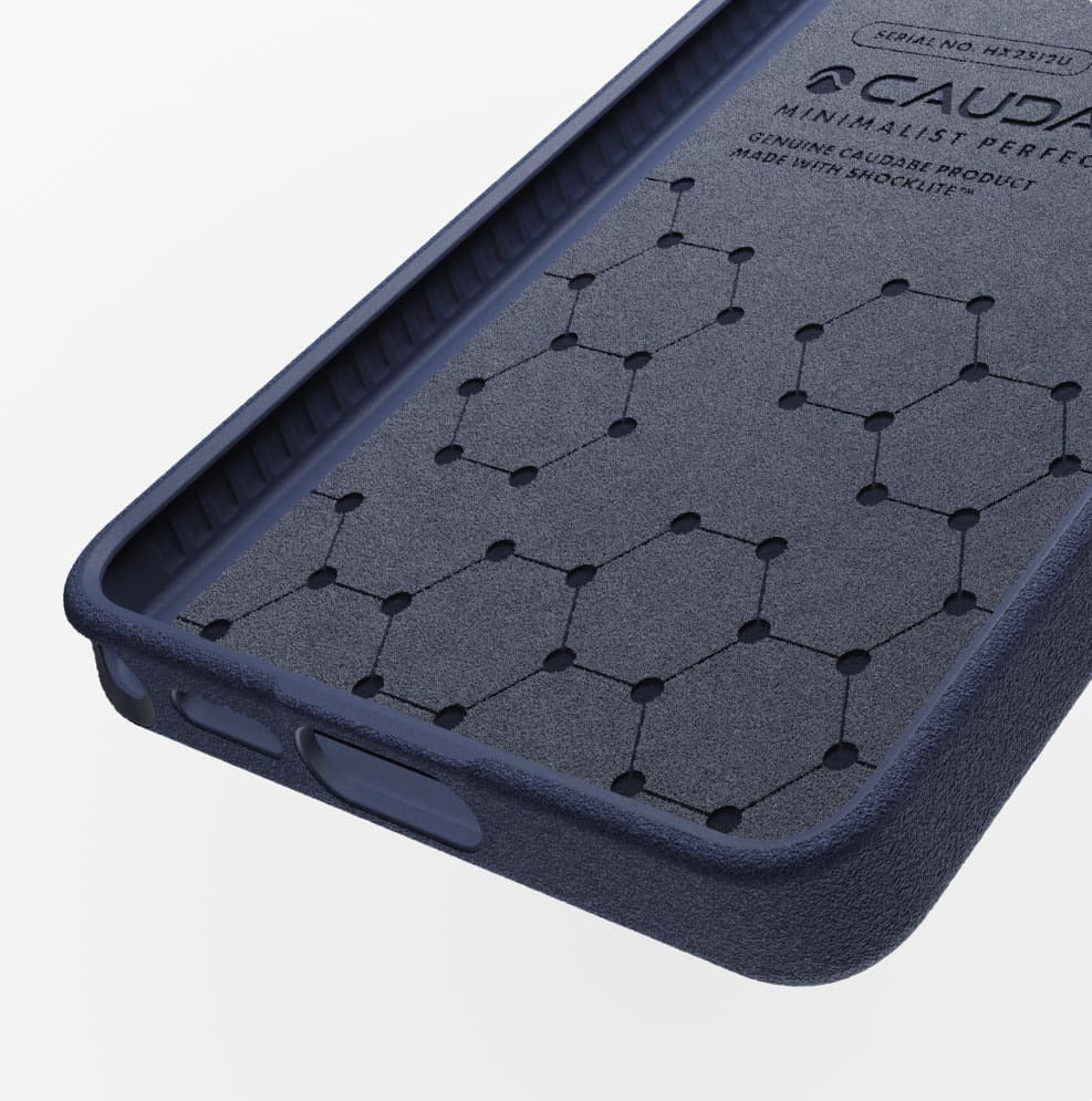 Caudabe Sheath Case with Magnets for Samsung Galaxy S26 Ultra - Celestial Blue - Mac Addict