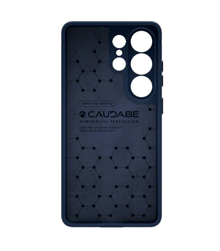 Caudabe Sheath Case with Magnets for Samsung Galaxy S26 Ultra - Celestial Blue - Mac Addict
