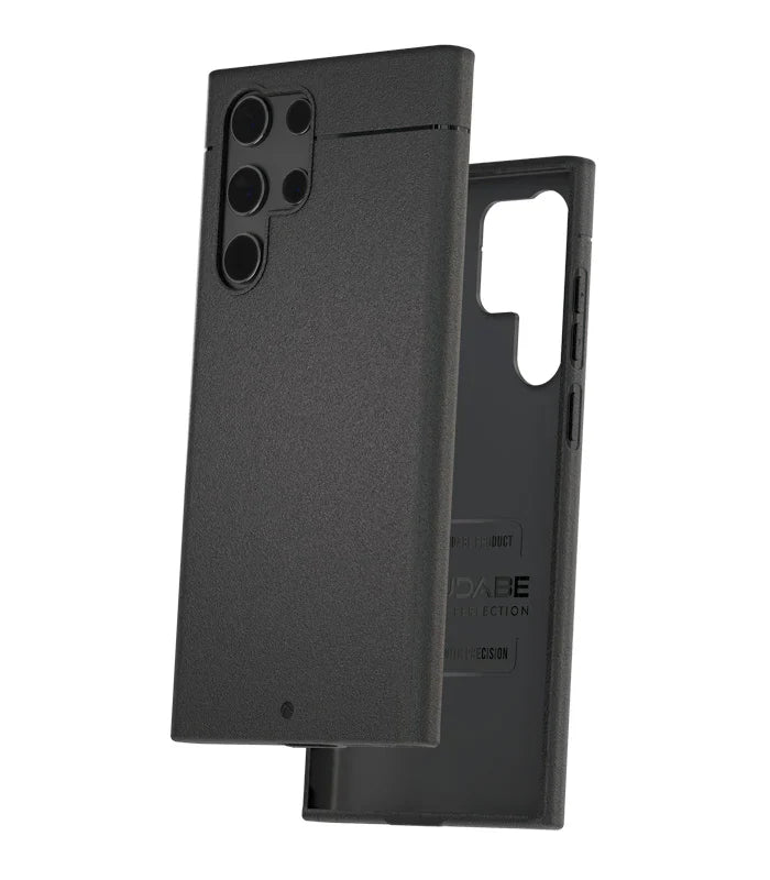 Caudabe Sheath Slim Minimalist Case Samsung S22 Ultra 5G 6.8 inch - Black - Mac Addict