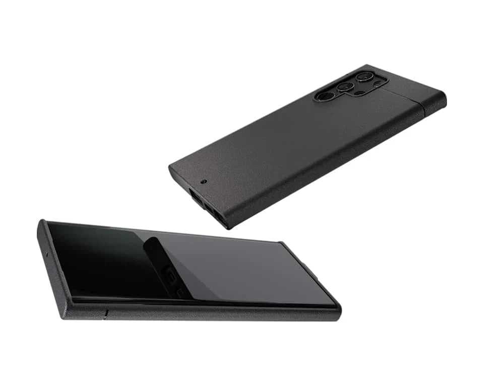 Caudabe Sheath Slim Minimalist Case Samsung S22 Ultra 5G 6.8 inch - Black - Mac Addict