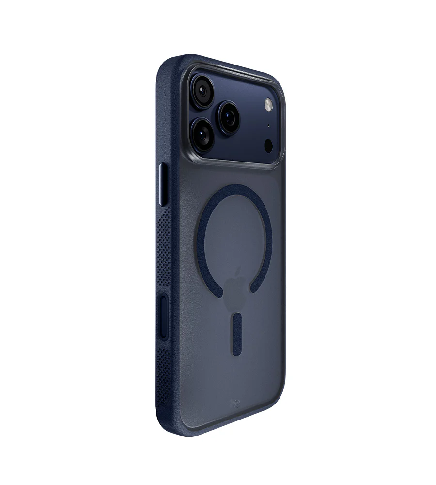 Caudabe Synthesis Slim Protective Case MagSafe iPhone 17 Pro 6.3 - Abbys Blue