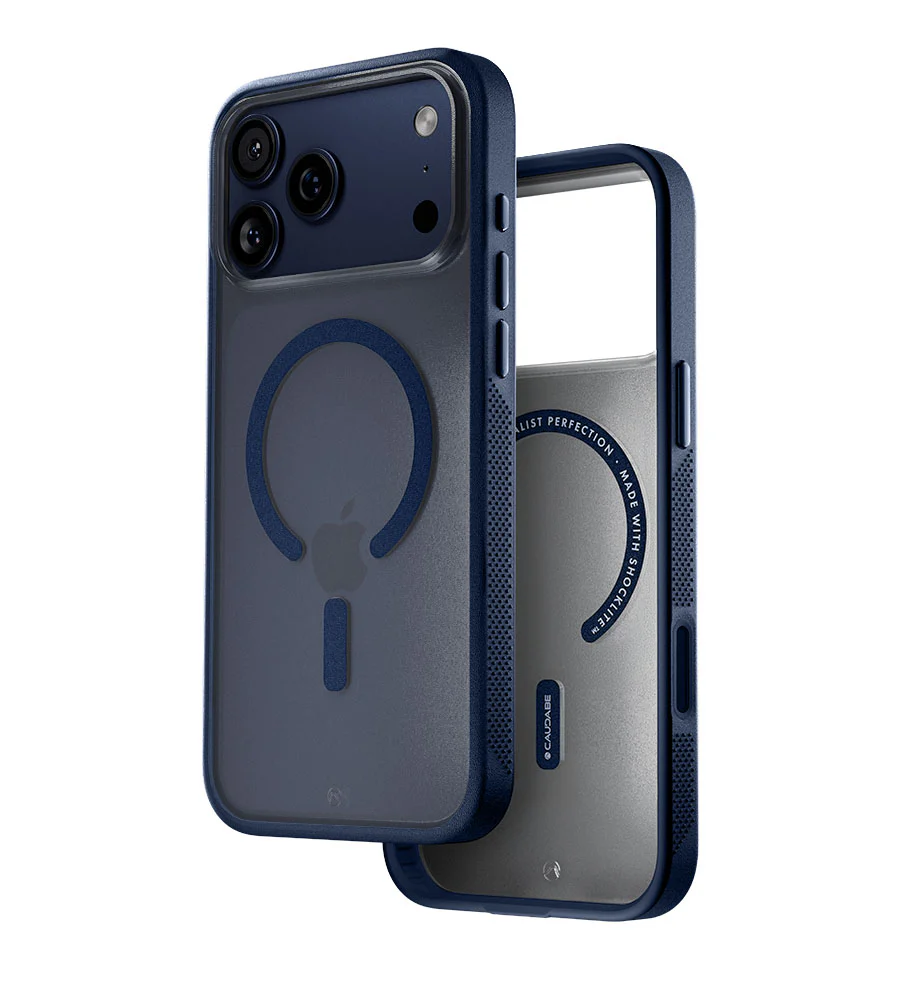 Caudabe Synthesis Slim Protective Case MagSafe iPhone 17 Pro 6.3 - Abbys Blue