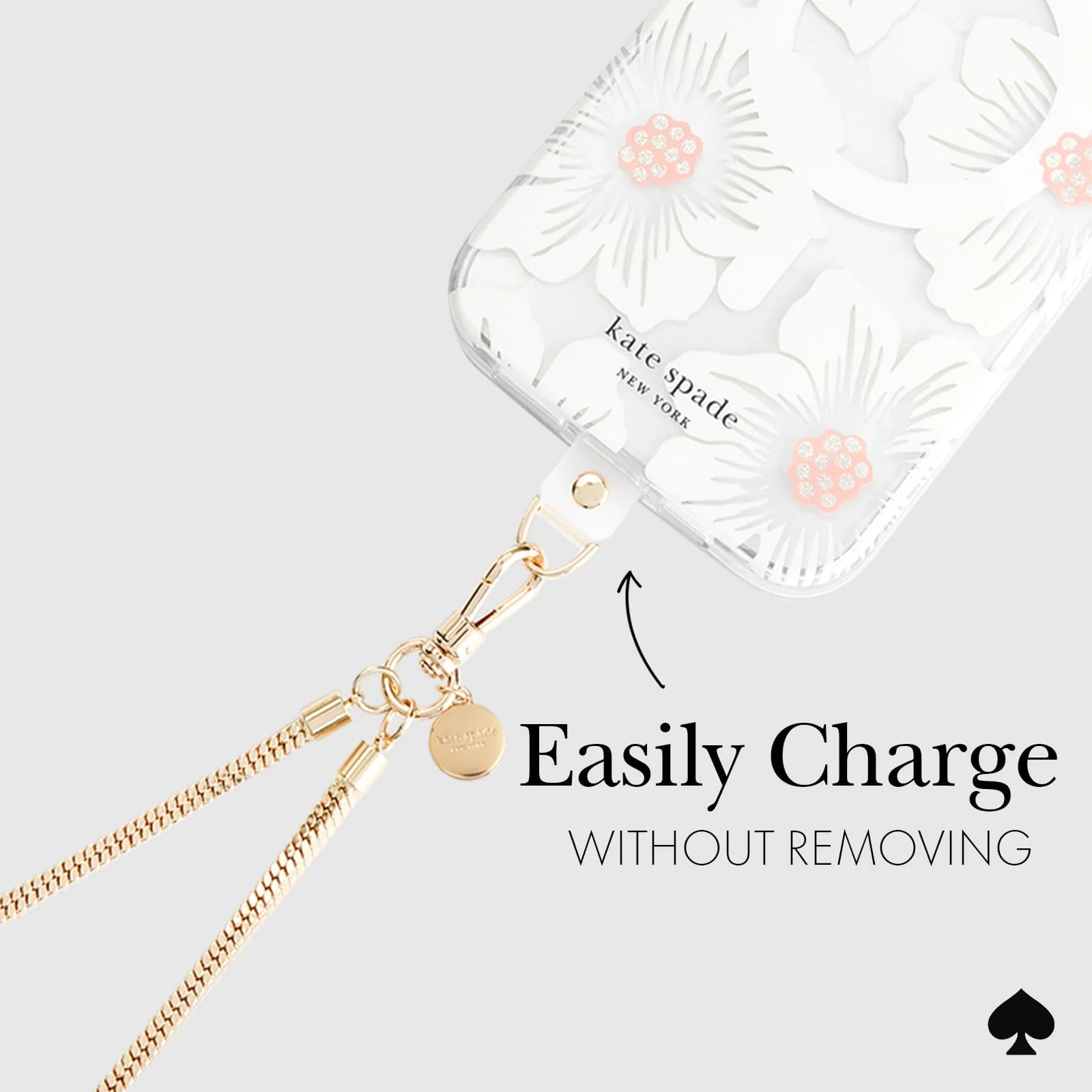 Kate Spade Phone Crossbody - Heart of Gold