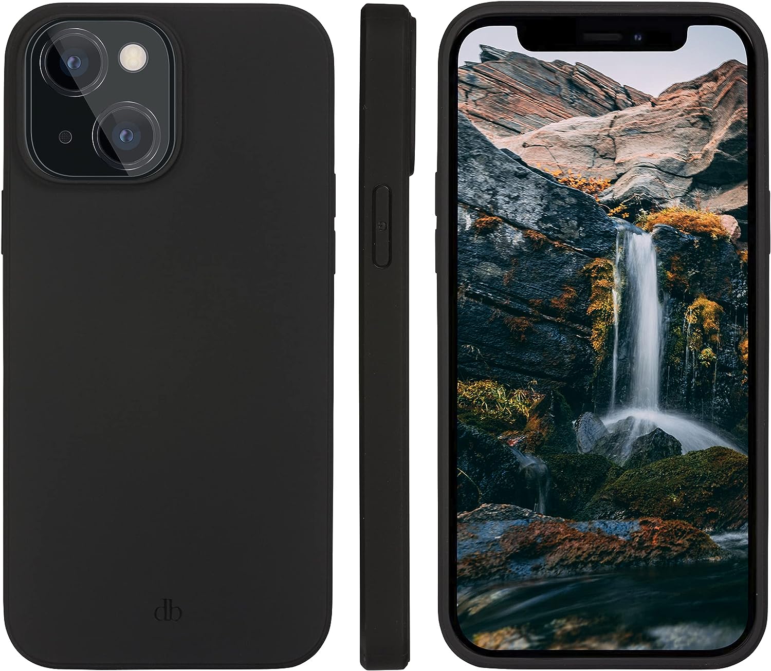 Dbramante1928 Greenland Eco Friendly Case for iPhone 13 Mini - Night Black
