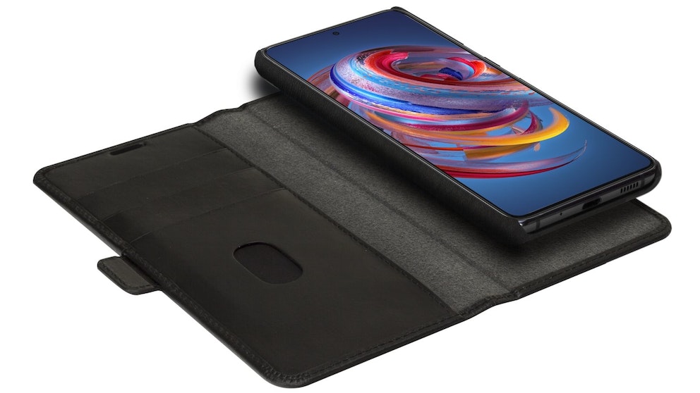 Dbramante1928 Lynge Leather Folio Case Samsung Galaxy A52 - Black