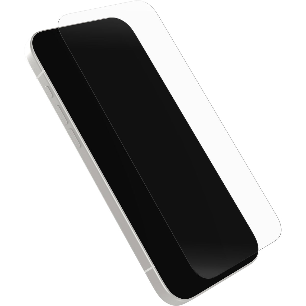 otterbox screen protector for iphone 17 pro max tempered glass front view