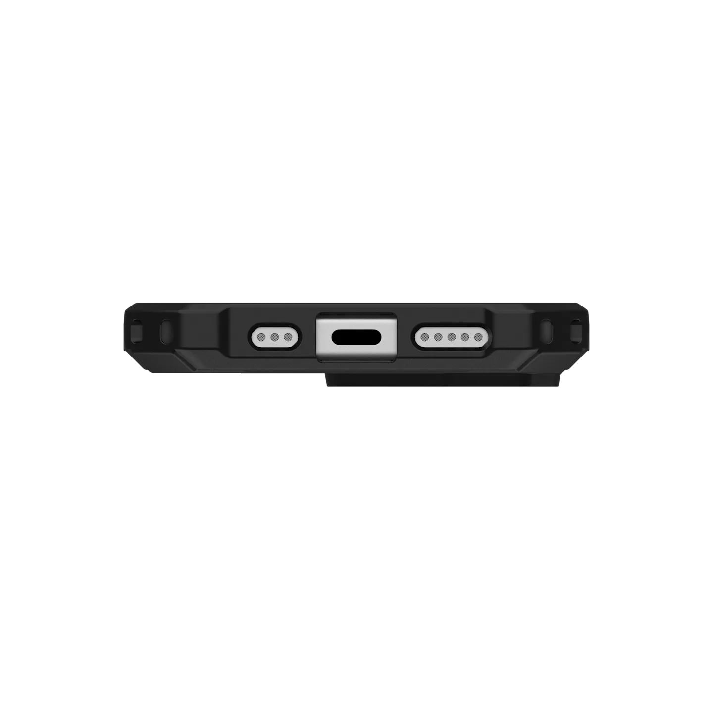 uag case for iphone 17 standard black corner bumper