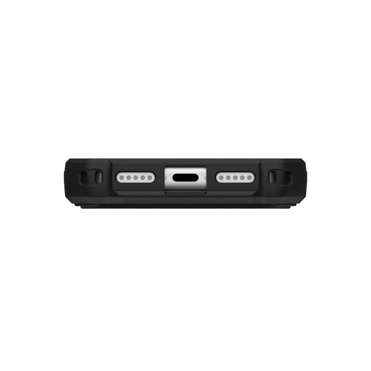uag monarch case for iphone 17 pro black side profile