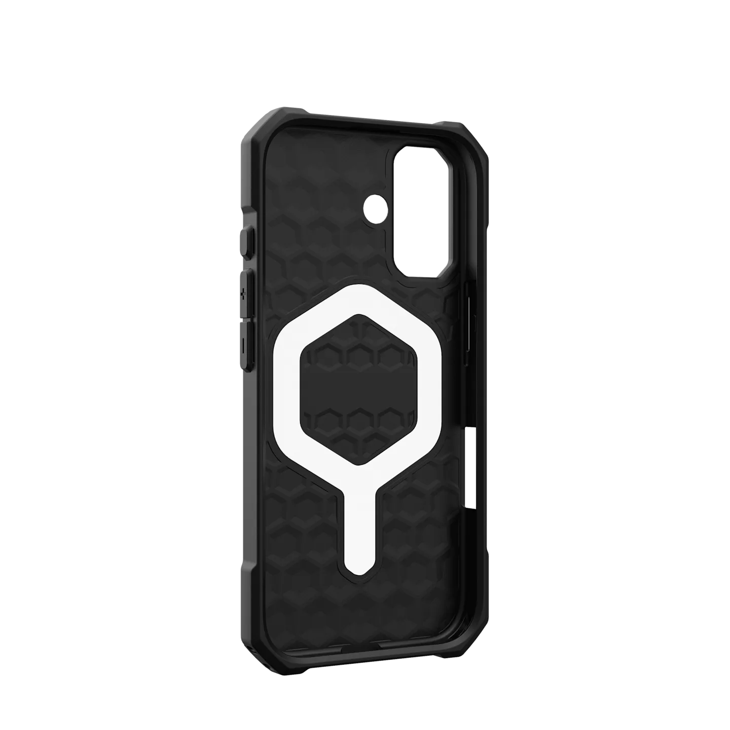 uag case for iphone 17 standard black side profile