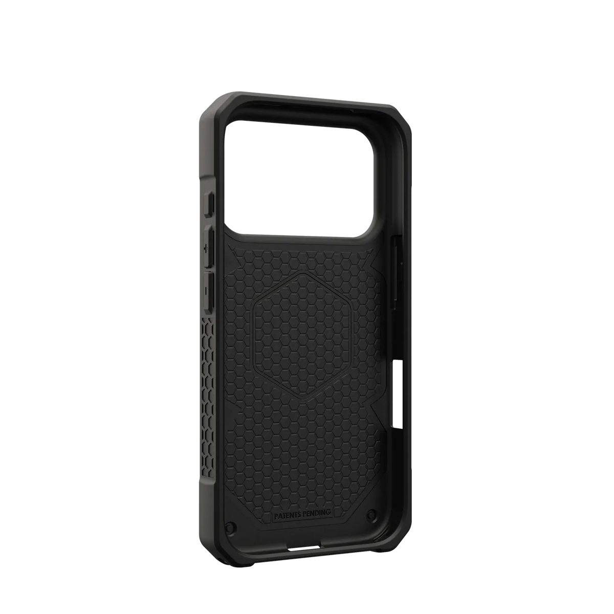 uag monarch case for iphone 17 pro green honeycomb pattern