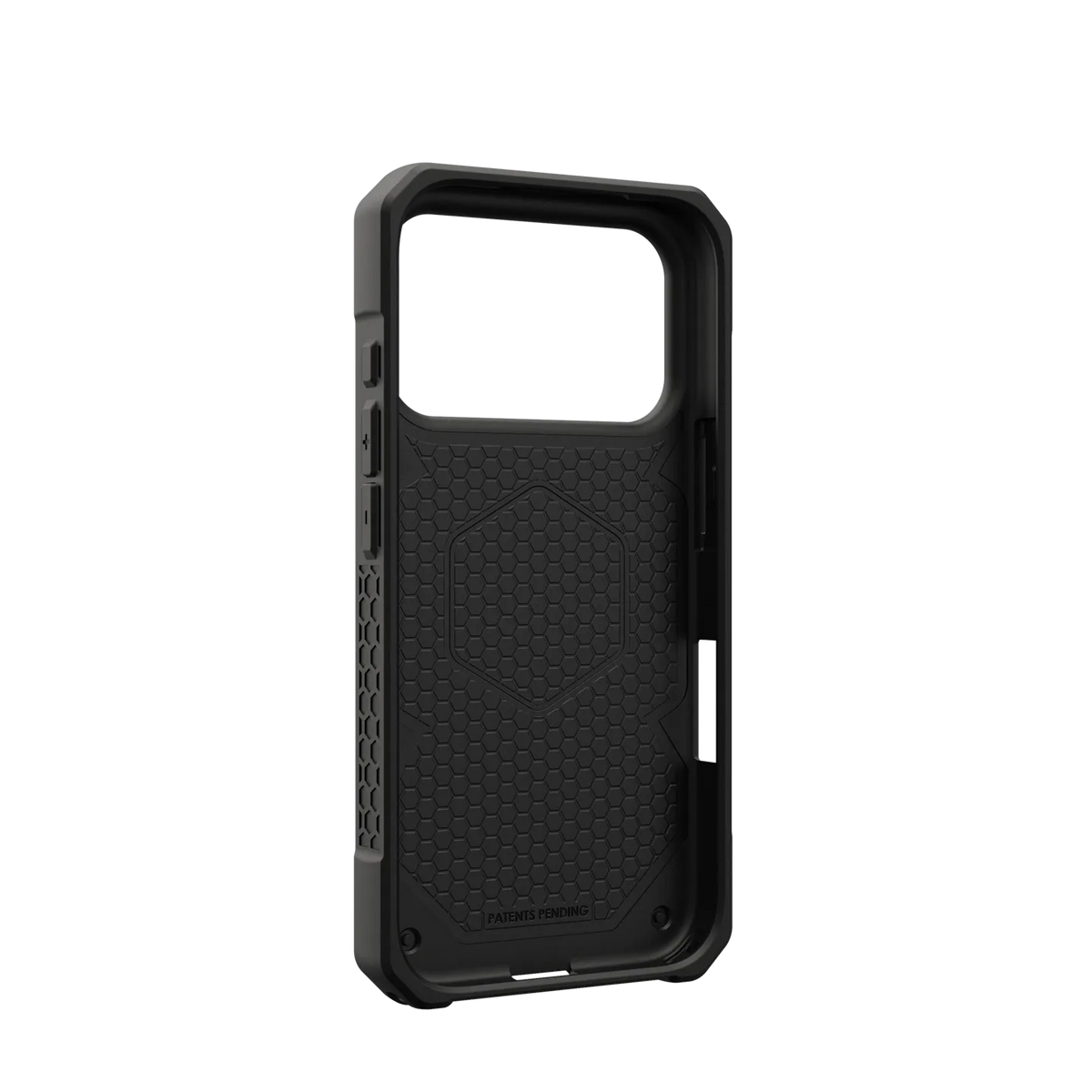 uag monarch case for iphone 17 pro mallard side profile