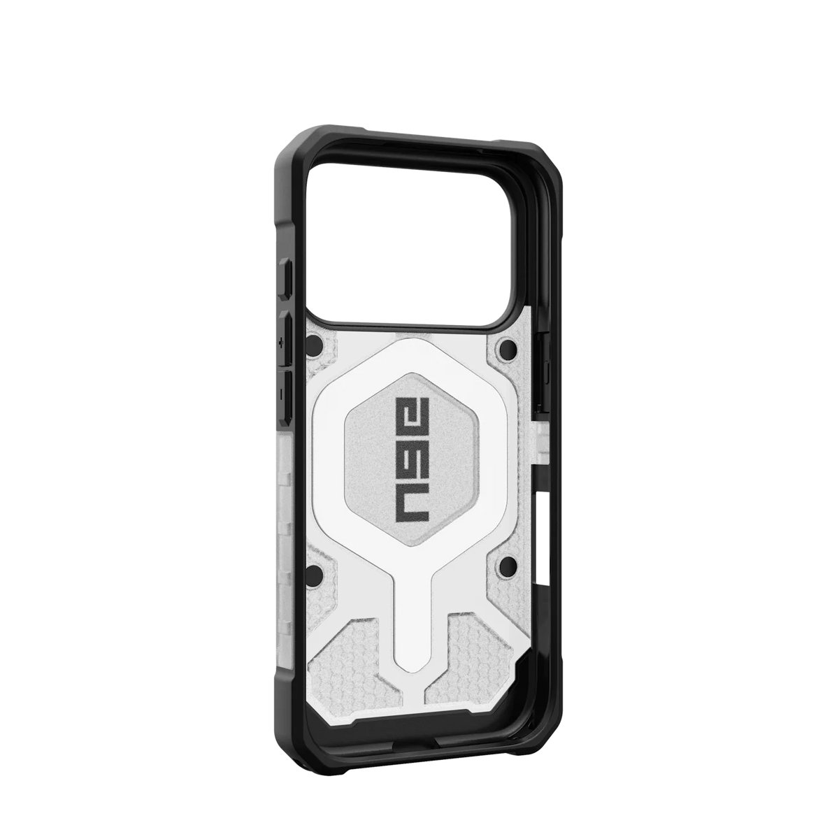 uag pathfinder case for iphone 17 pro clear corner bumper