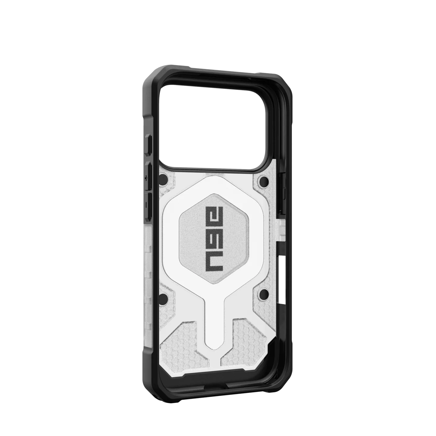 uag pathfinder case for iphone 17 pro max clear corner bumper