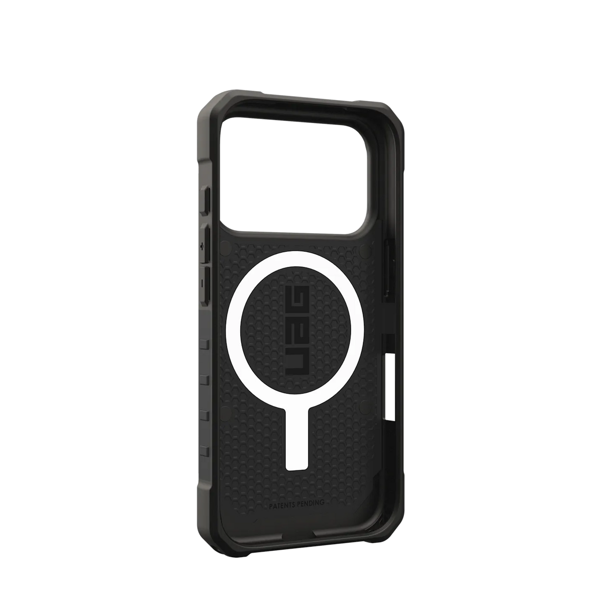 uag pathfinder case for iphone 17 pro black corner bumper