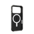 uag pathfinder case for iphone 17 pro max black corner bumper