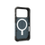 uag pathfinder case for iphone 17 pro blue corner bumper