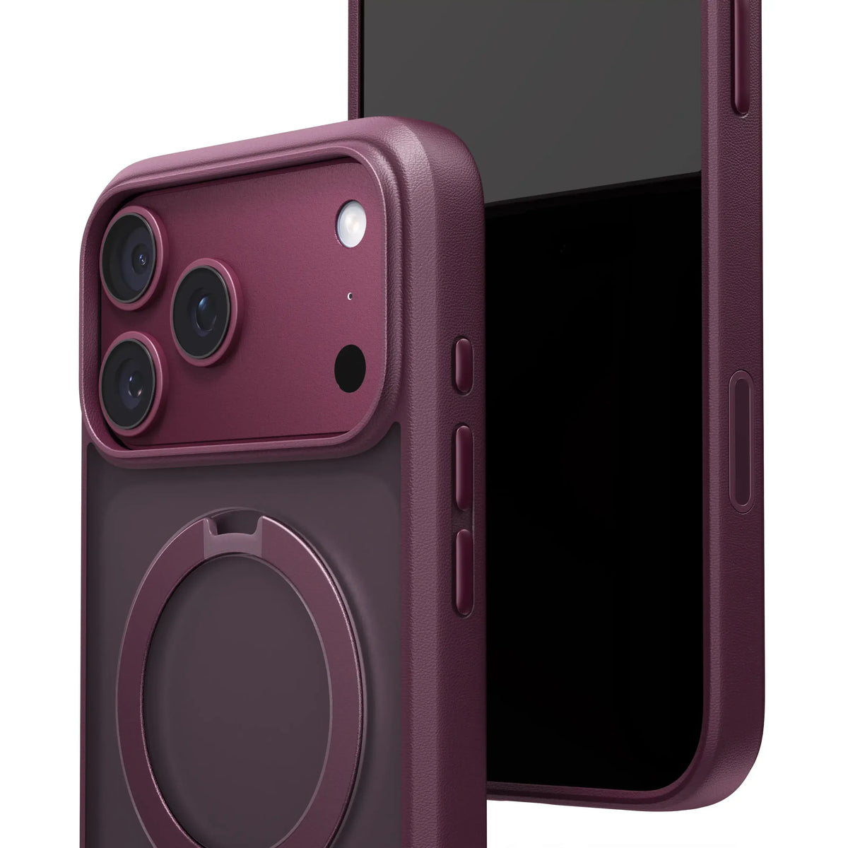 Ostand Q3 Spin MagSafe Case iPhone 18 Pro in Purple - Torras
