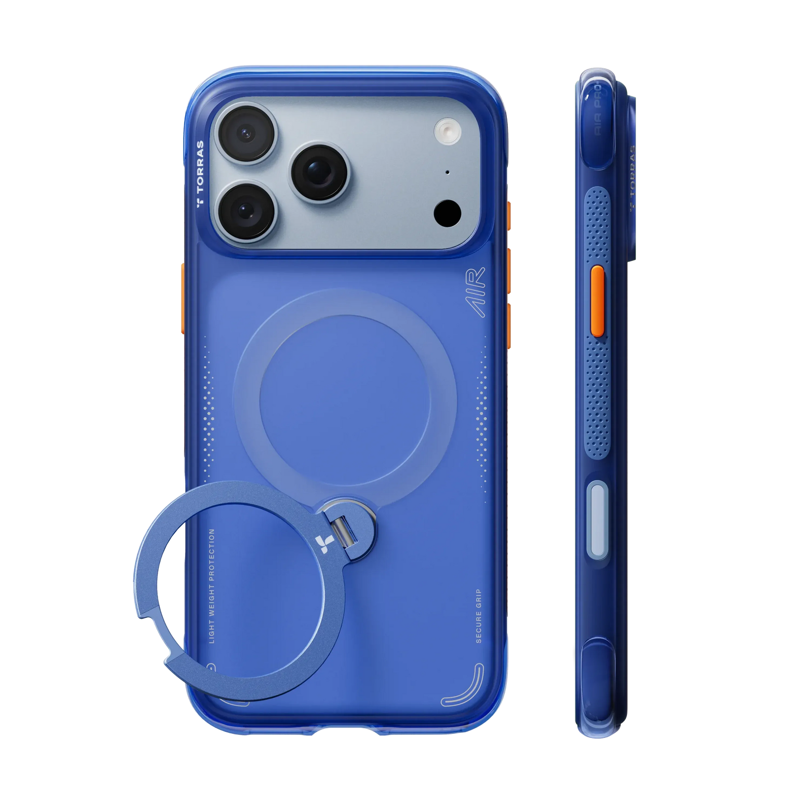 Ostand Q3 Spin Air MagSafe Case iPhone 18 Pro Max in Light Blue - Torras