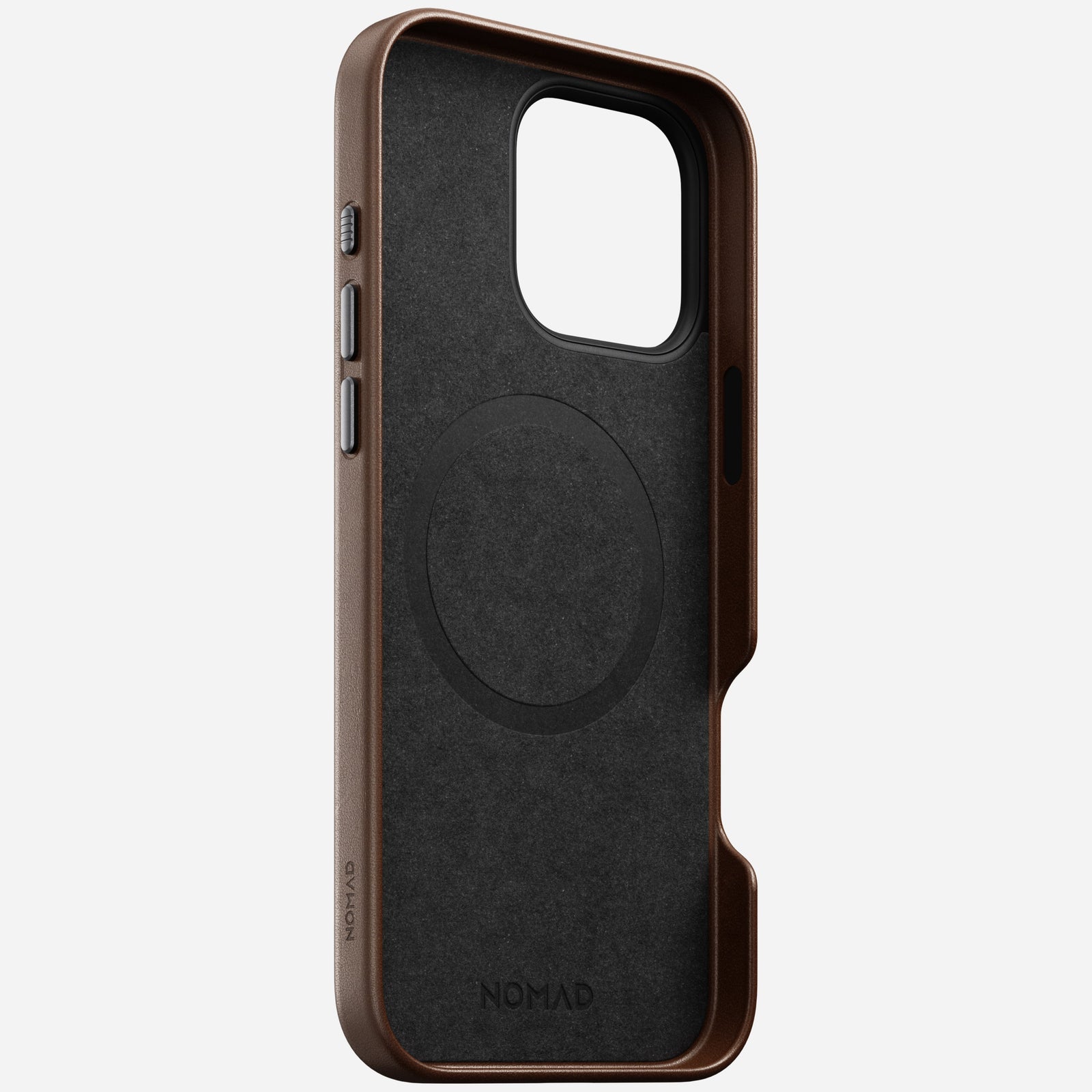 Nomad Traditional Premium Leather Case iPhone 16 Pro Max 6.9 - Brown - Mac Addict