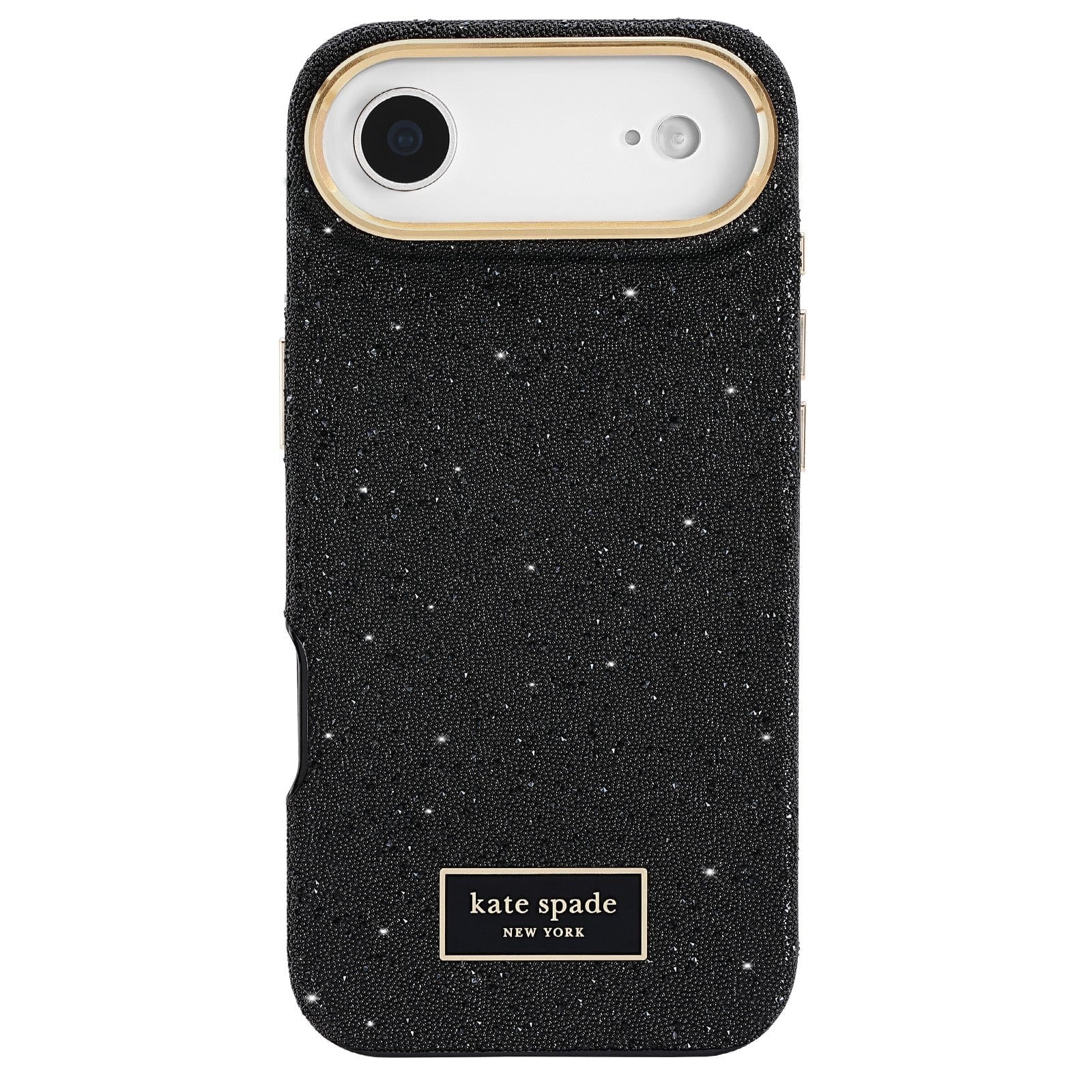 kate spade kate spade case for iphone 17 air black front view