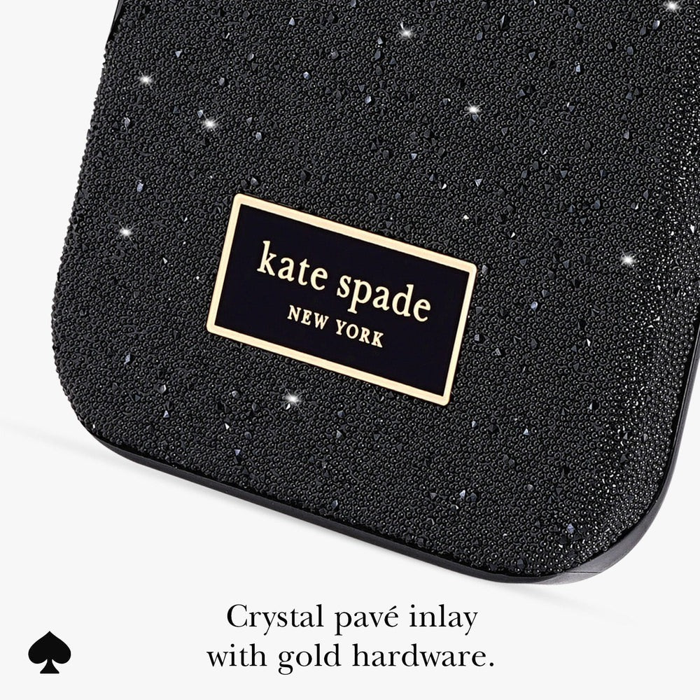 kate spade kate spade case for iphone 17 standard black camera ring