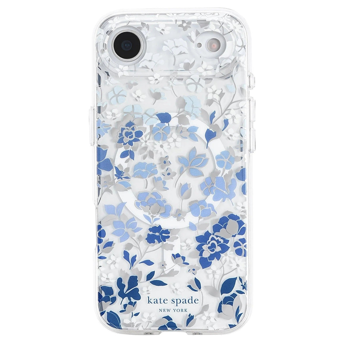 kate spade kate spade case for iphone 17 air blue back pattern design