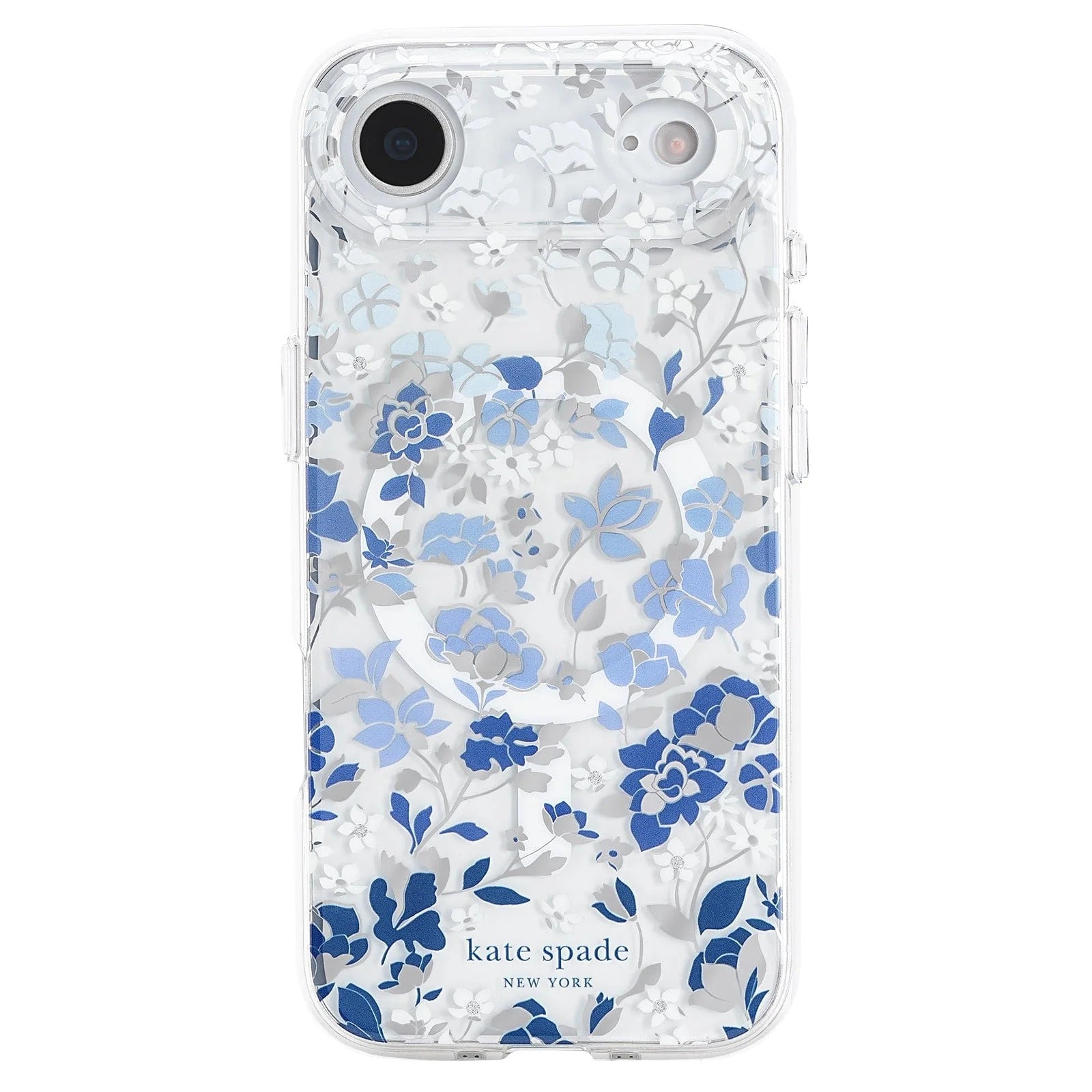 kate spade kate spade case for iphone 17 air blue back pattern design