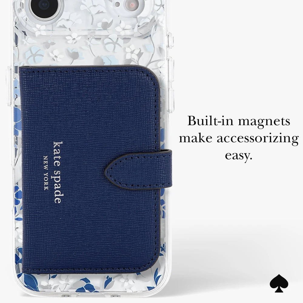 kate spade kate spade case for iphone 17 air blue side profile
