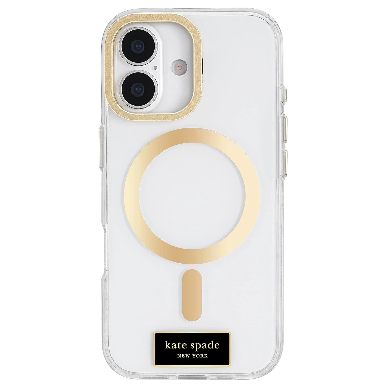 kate spade kate spade case for iphone 17 standard clear back pattern design