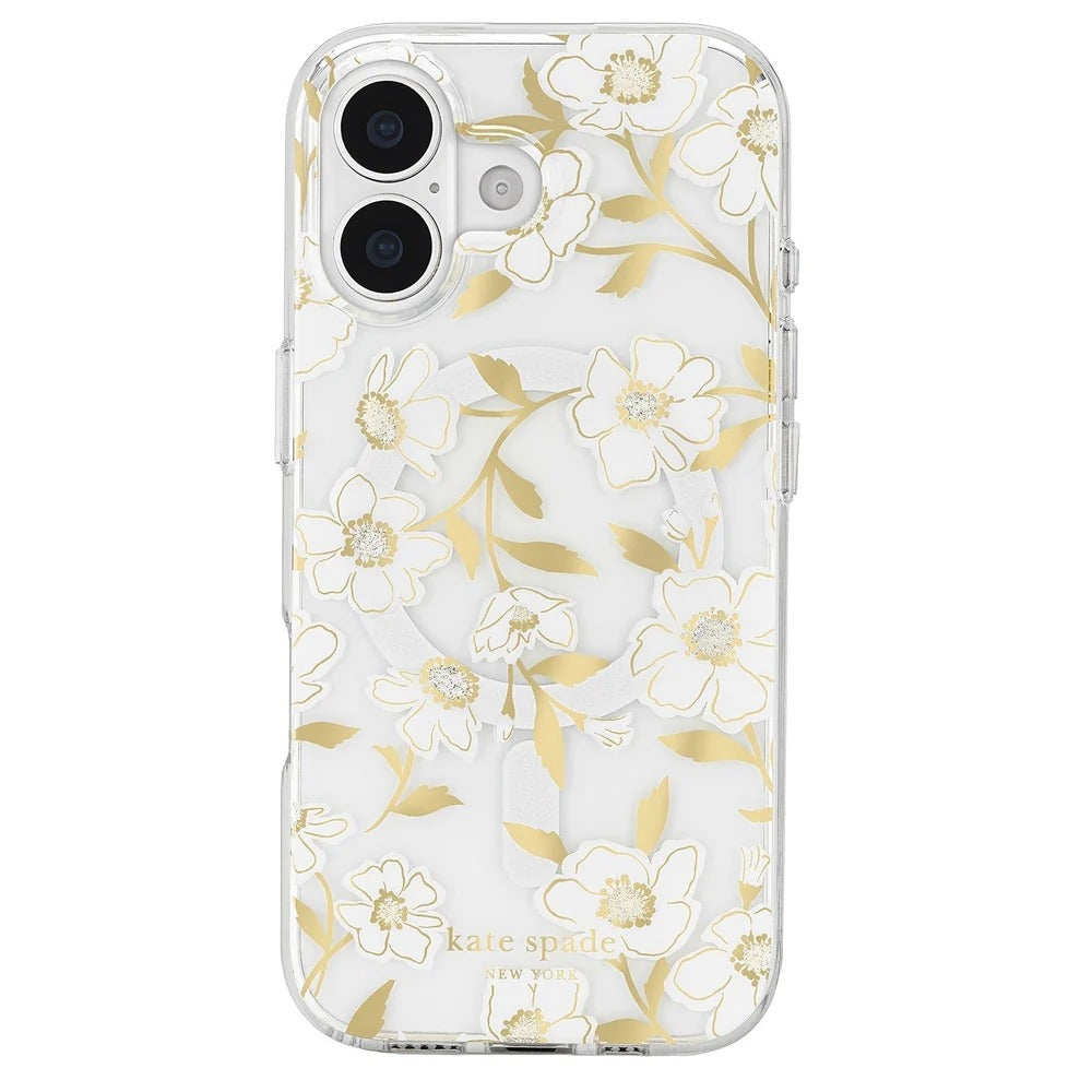 kate spade kate spade case for iphone 17 standard clear front view