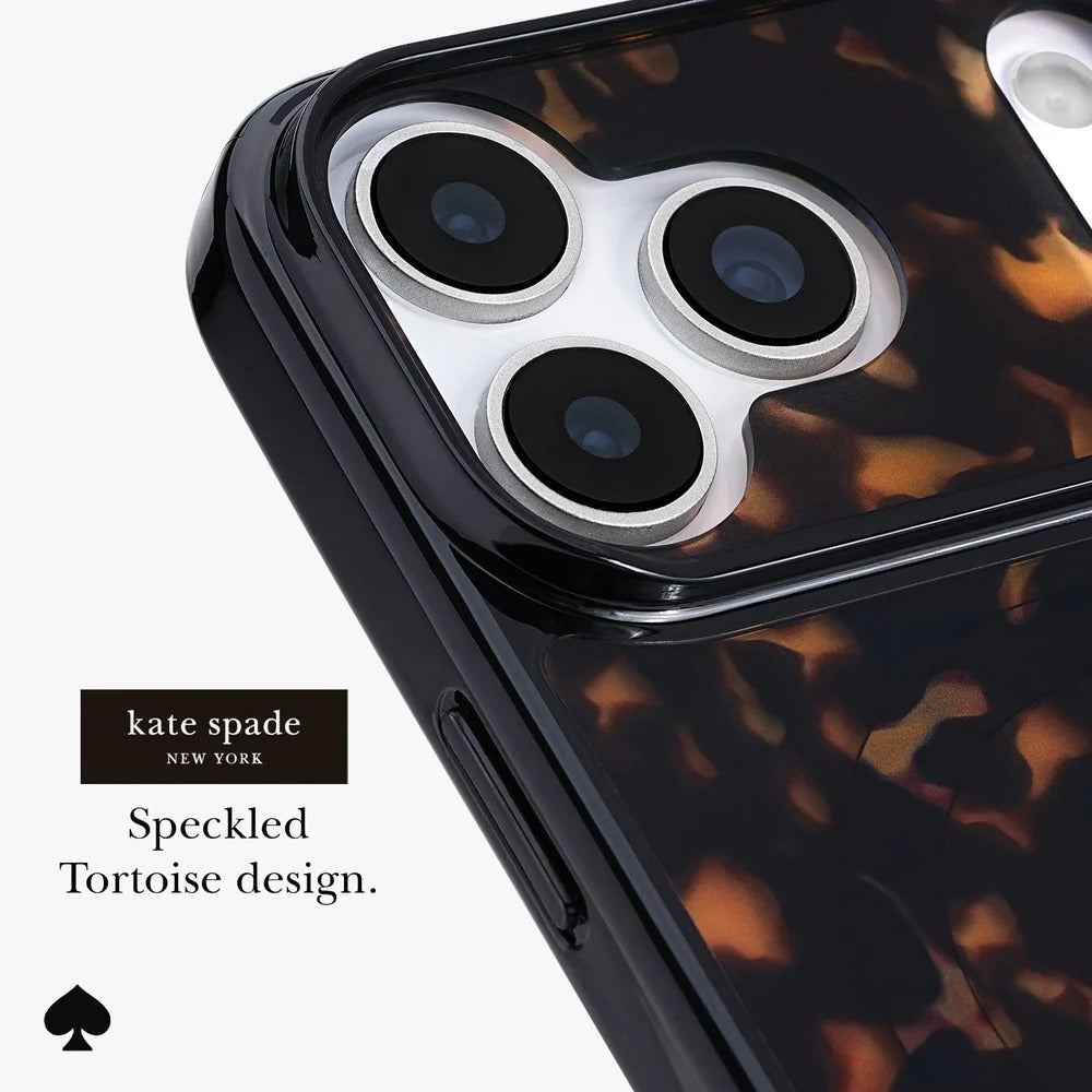 Tortoise MagSafe Case for iPhone 18 Pro Max in Tortoise - Kate Spade