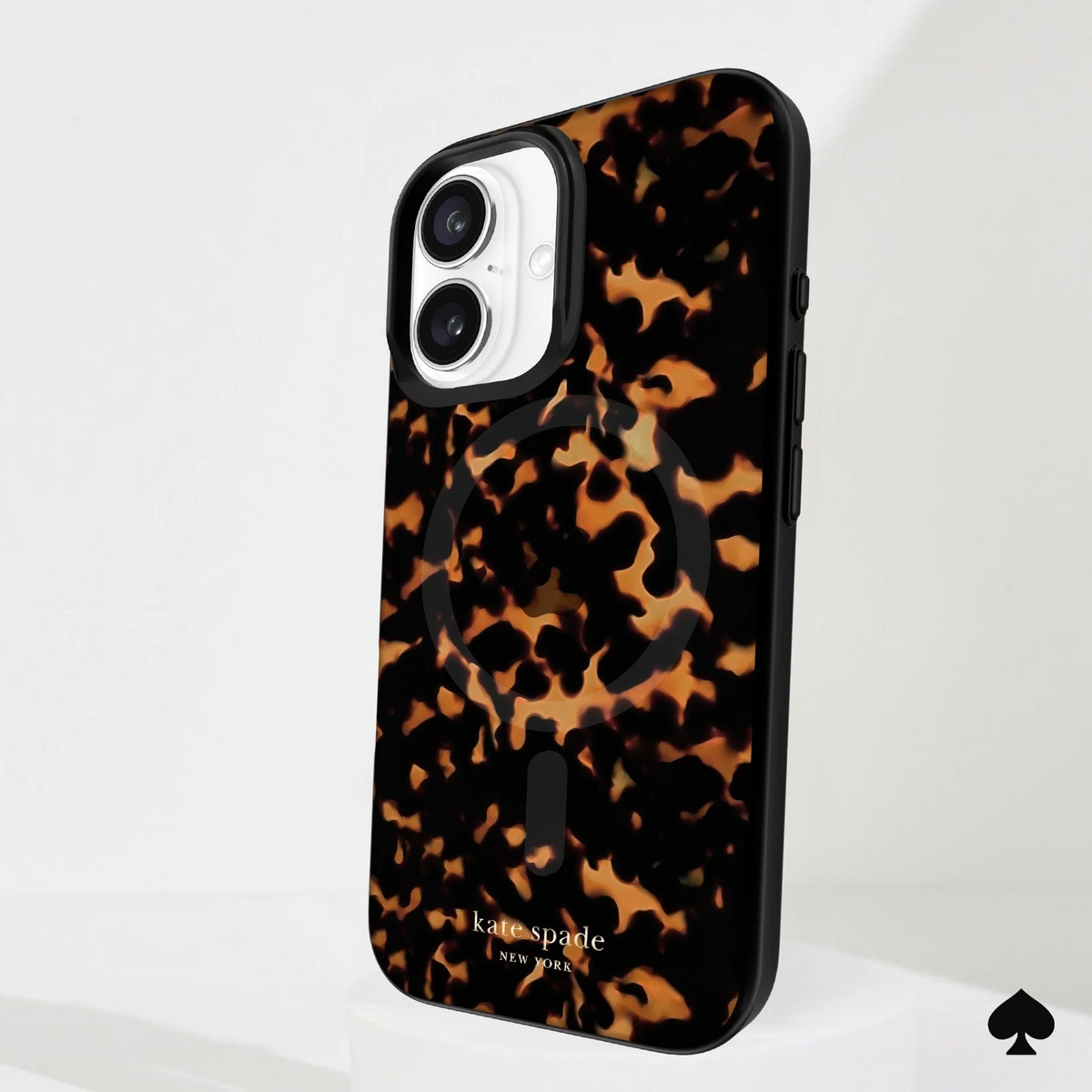 Kate Spade MagSafe Case for iPhone 16 Plus - Tortoise