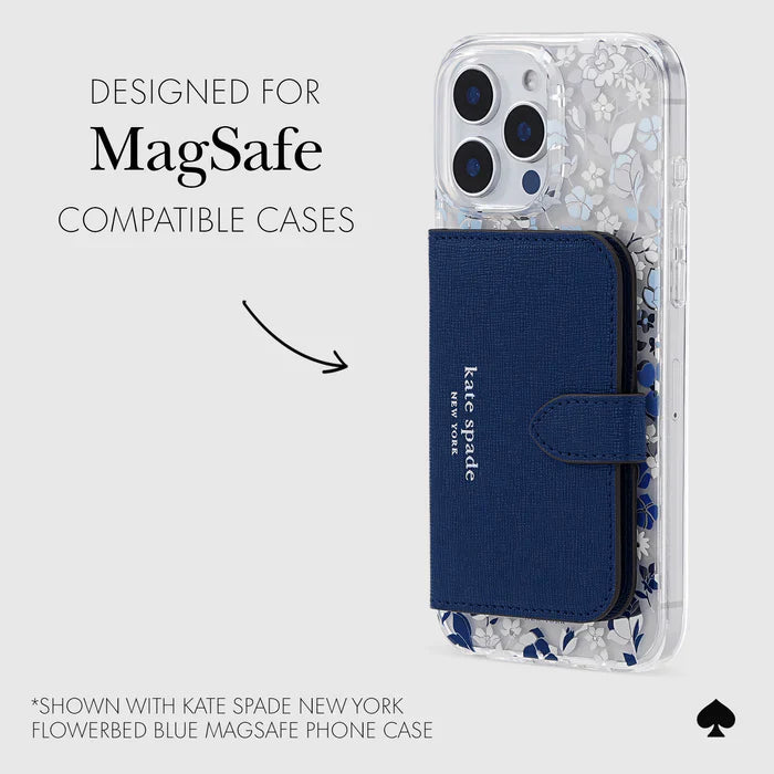 Kate Spade Morgan Magnetic Wallet for MagSafe - Navy
