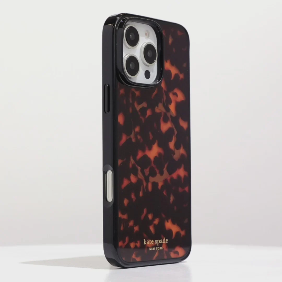 Kate Spade MagSafe Case for iPhone 16 Pro - Tortoise