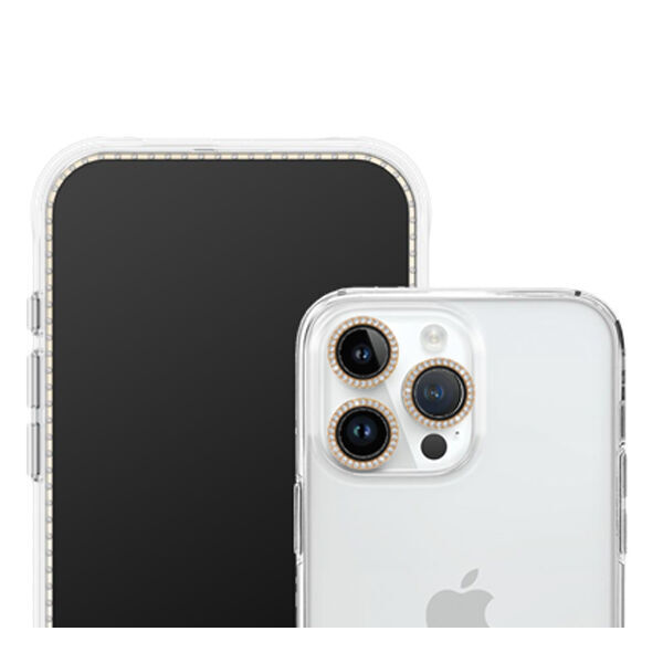 Kate Spade Fashion Lens & Screen Protectors for iPhone 17 Pro 6.3 - Set in Stone Gold