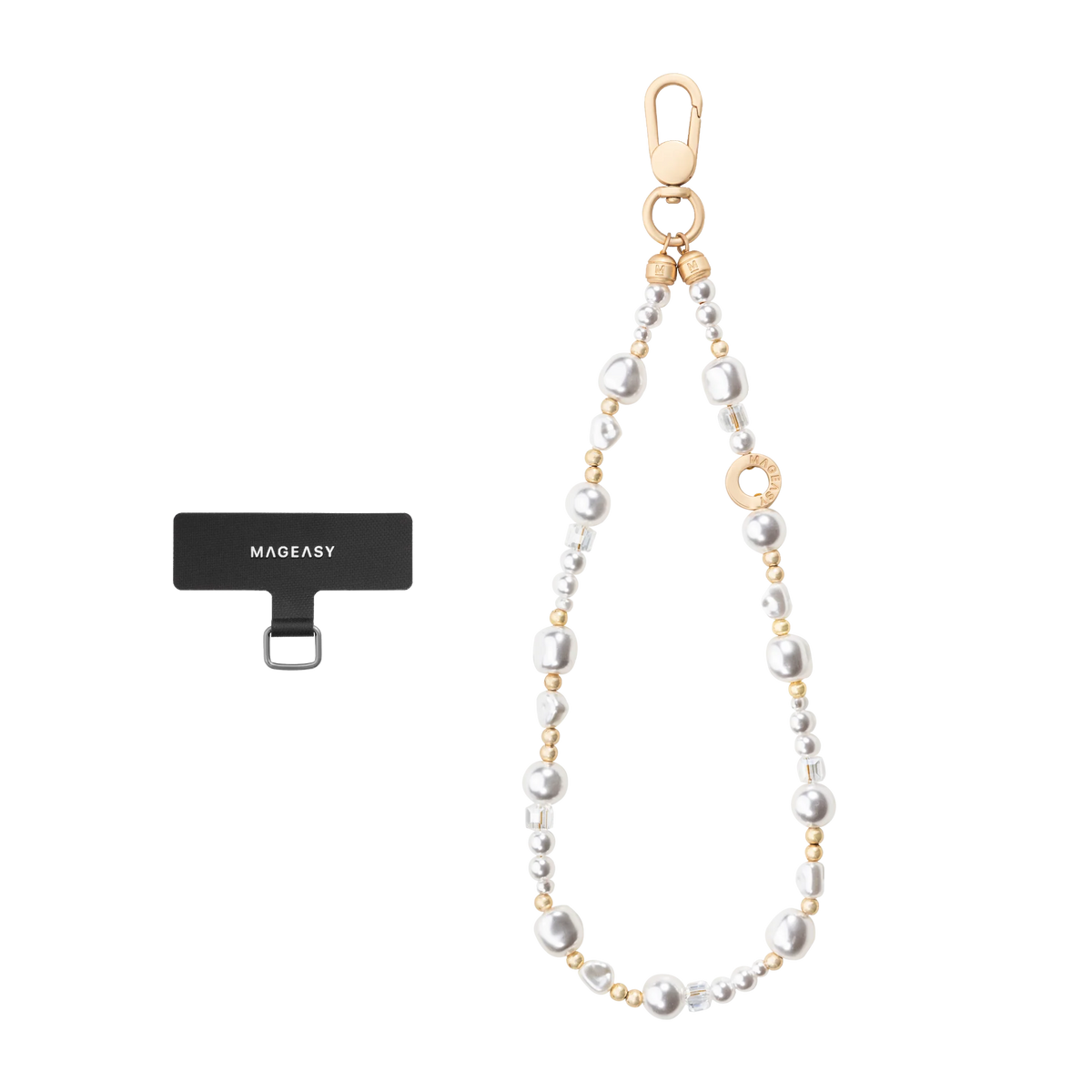 Mageasy Pearl iPhone Wrist Strap - Snap Hook - Mac Addict