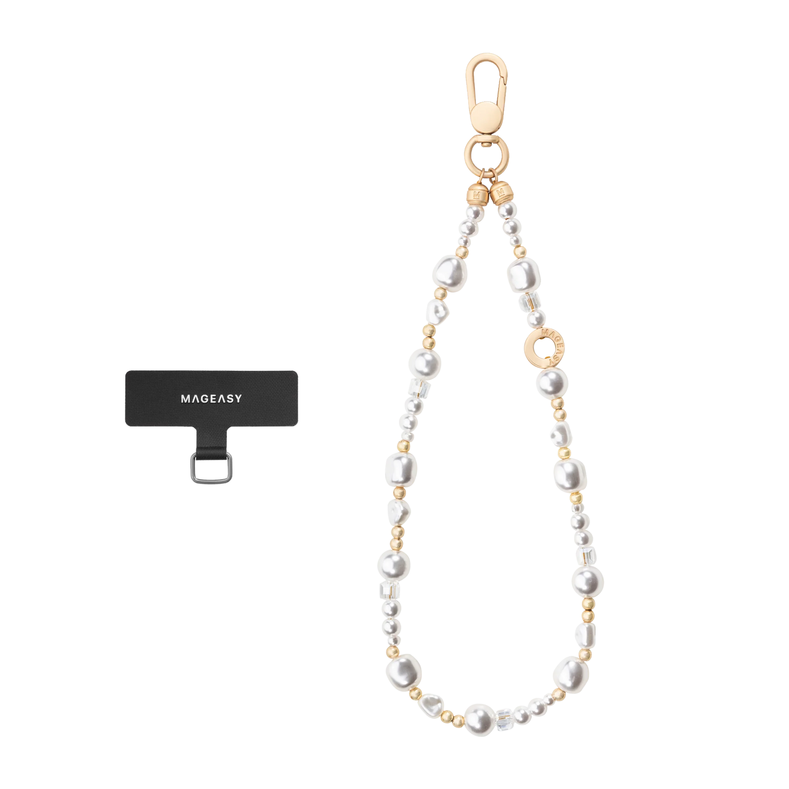 Mageasy Pearl iPhone Wrist Strap - Snap Hook - Mac Addict