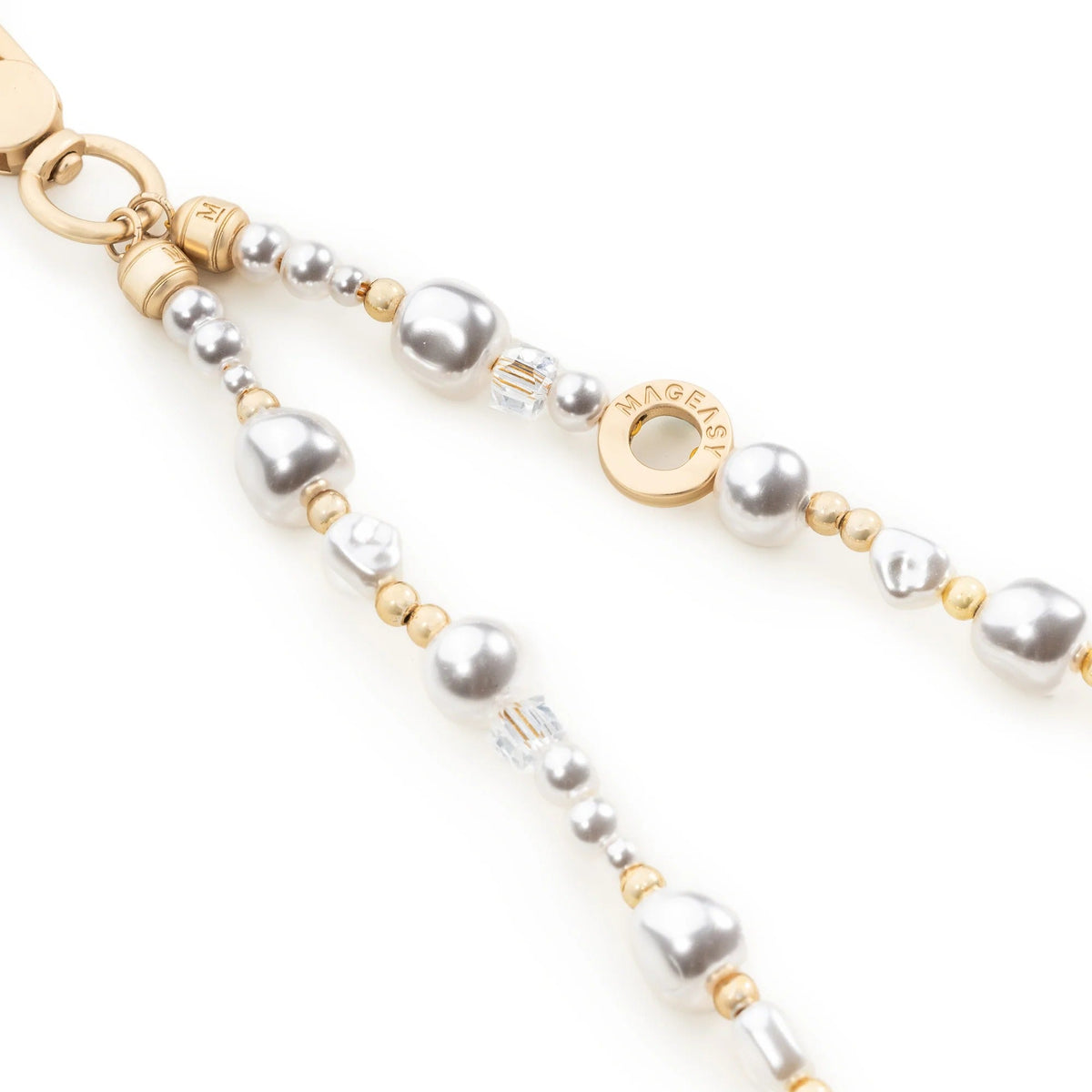 Mageasy Pearl iPhone Wrist Strap - Snap Hook - Mac Addict
