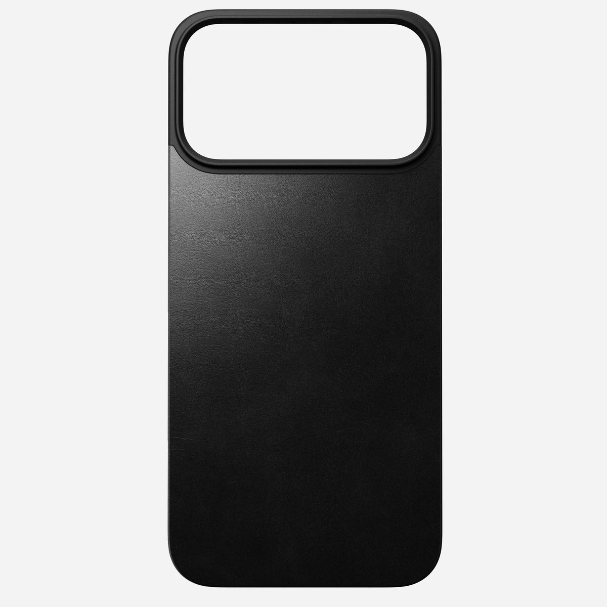 nomad horween case for iphone 17 pro black buttons detail