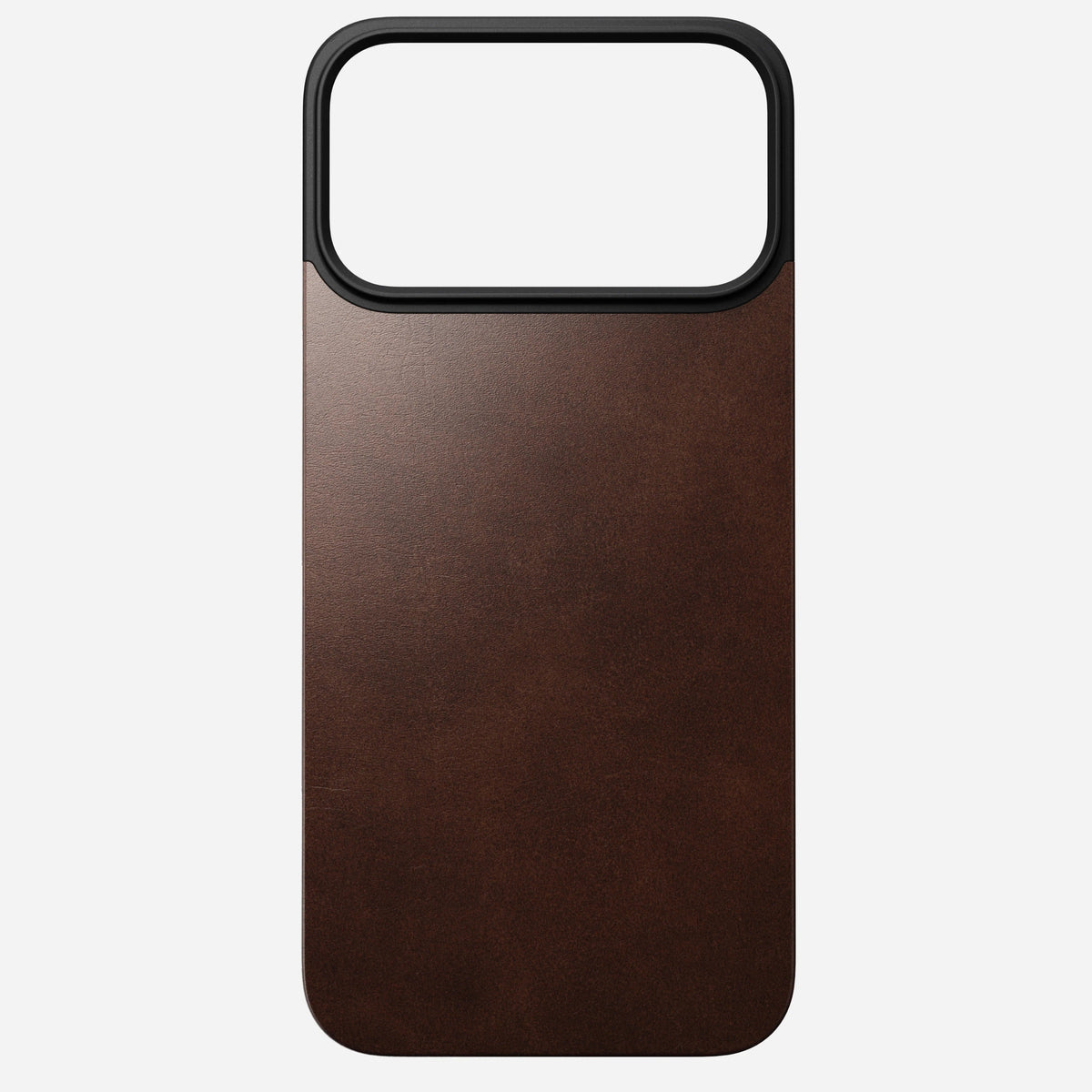 nomad horween case for iphone 17 pro brown back protection