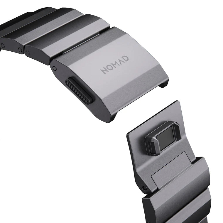 Nomad Aluminium Band for Apple Watch 45/49 mm - Space Grey